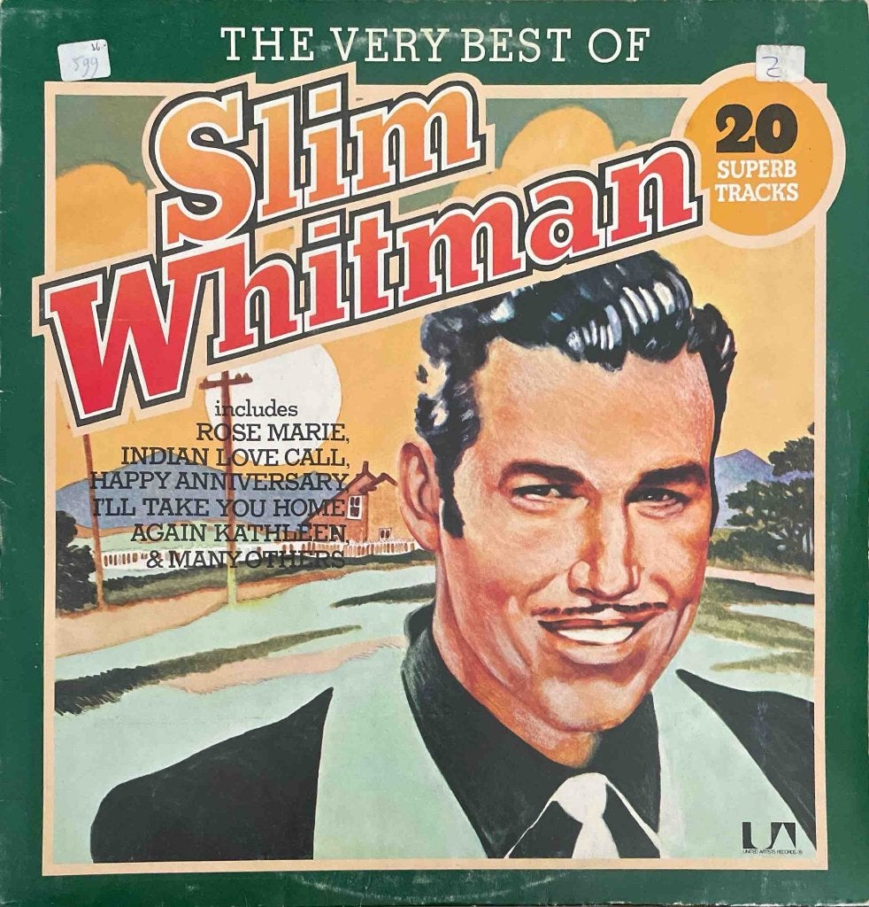 Slim Whitman - The Very Best Of Slim Whitman, LP, Gebruikt, Ophalen of Verzenden, Country