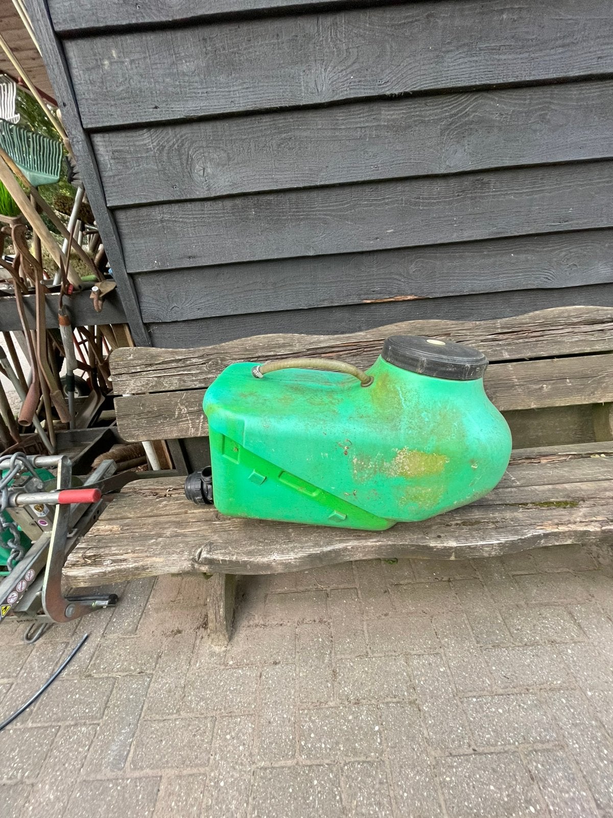 Tankje om zelf een giertank ed. te maken, Kinderen en Baby's, Speelgoed | Buiten | Voertuigen en Loopfietsen, Ophalen, Gebruikt