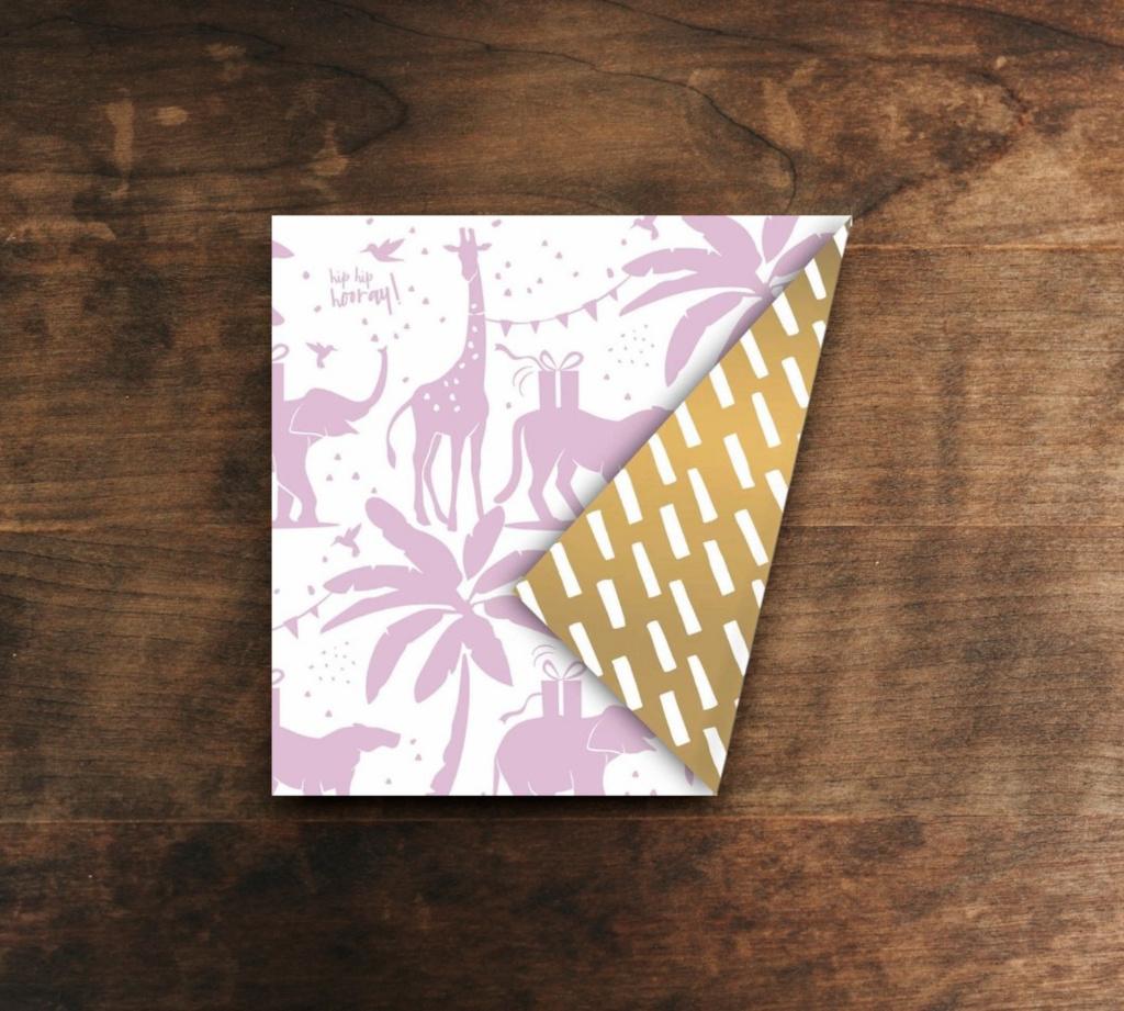 Inpakpapier 50cm – Tropical Party, Ophalen of Verzenden, Nieuw