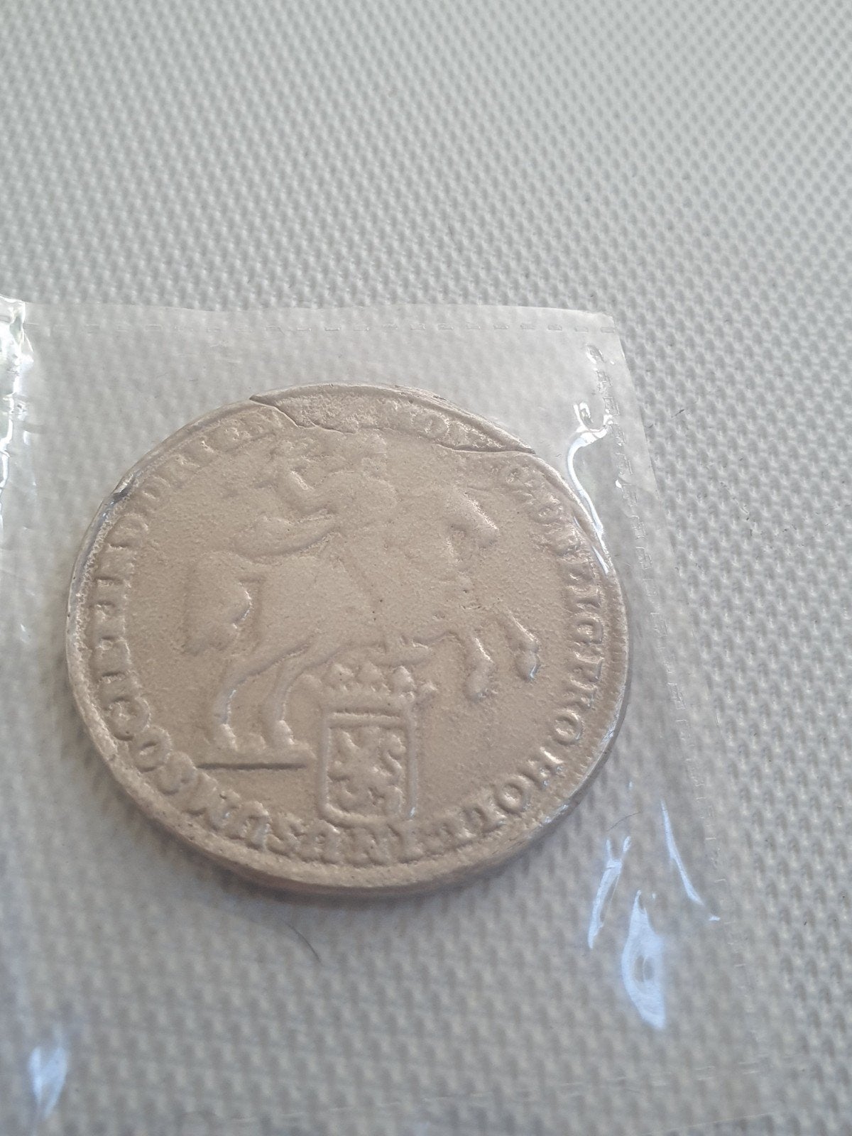 Zilveren Dukaat 1739, Provincie Holland, Ridder te Paard, Postzegels en Munten, Munten | Nederland, Ophalen, Vóór koninkrijk, Overige waardes