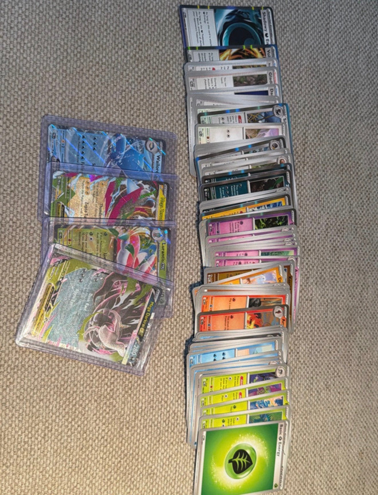 Pitch Black bulk van 82 kaarten + 4 EX kaarten, Hobby en Vrije tijd, Verzamelkaartspellen | Pokémon, Ophalen of Verzenden, Zo goed als nieuw