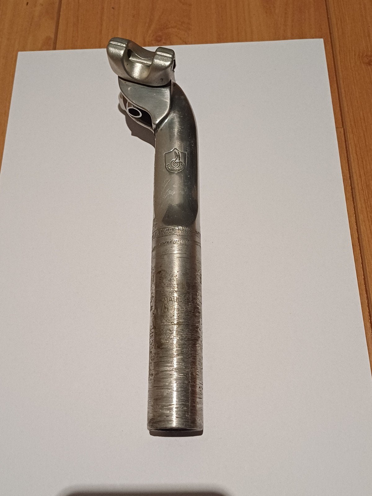 Campagnolo Chorus zadelpen 26.8 voor racefiets, Gebruikt, Campagnolo, Ophalen of Verzenden, Racefiets