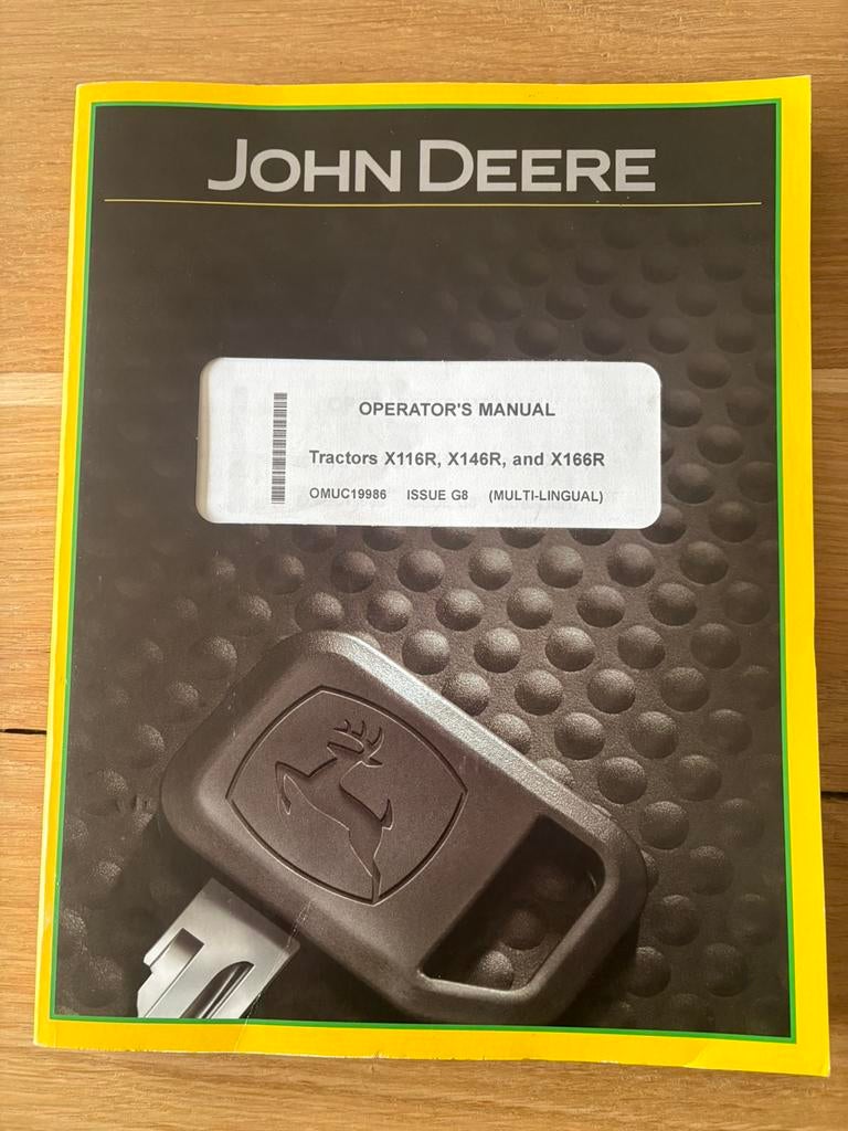 John deere Orgineel onderhoud handboek operator’s manual /, Ophalen of Verzenden, Nieuw