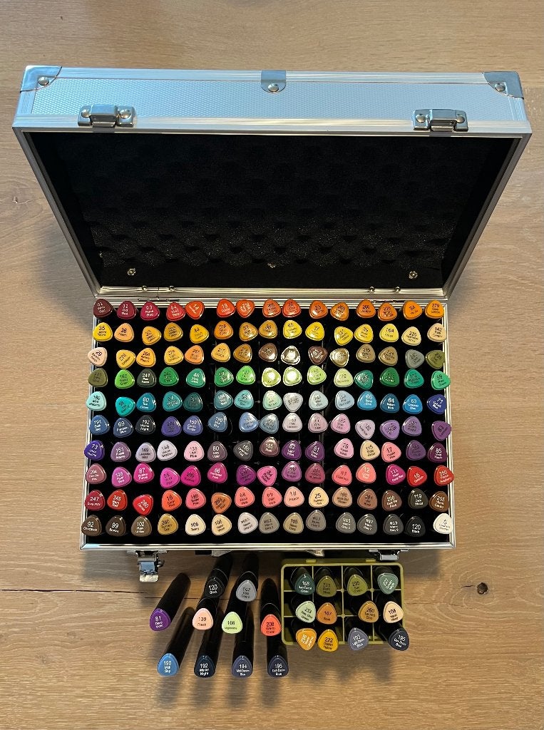172 Decotime twinmarkers (alcohol), Ophalen, Zo goed als nieuw, Overige typen