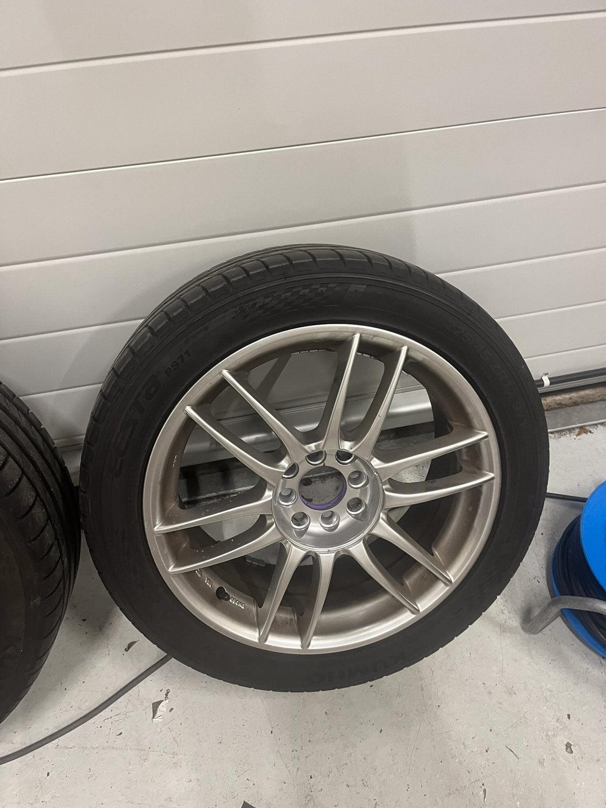 Set wielen 225 4517 4x100, Auto-onderdelen, Banden en Velgen, Ophalen, Banden en Velgen, Nieuw, 17 inch