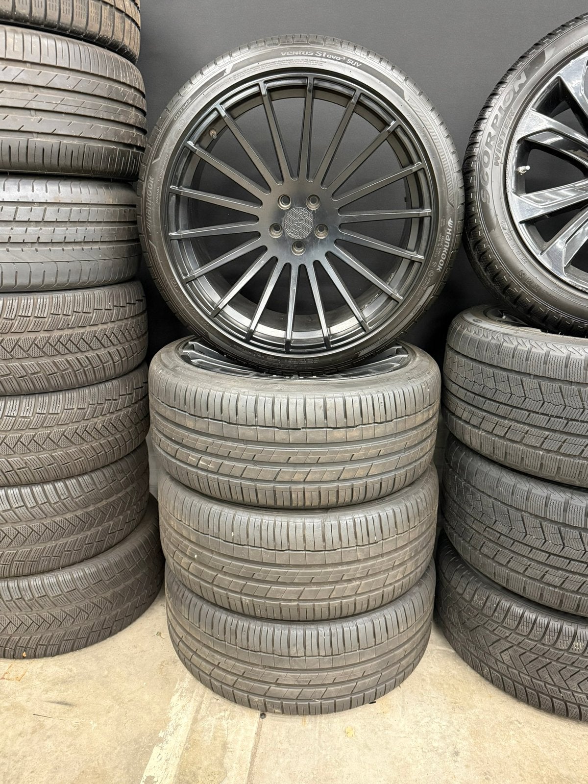 Hamann look Hayer BMW 5x112 22 inch 275/35/22, Ophalen, 275 mm, Overige maten, Band(en)