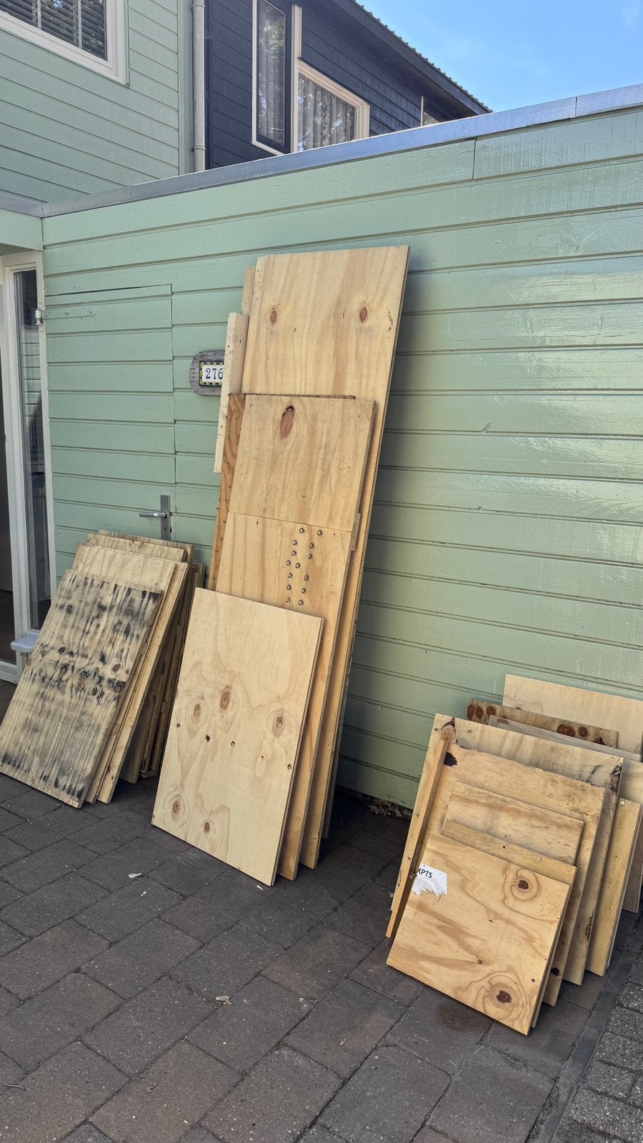 Gratis underlamend., Ophalen, Minder dan 25 mm, Zo goed als nieuw, Plank