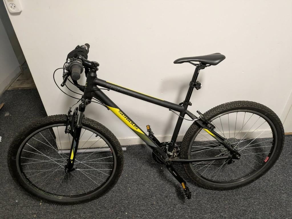 Serious Rockville 20 Lite, zwart/grijs (Framemaat:  42cm), Fietsen en Brommers, Fietsen | Mountainbikes en ATB, Gebruikt, Heren