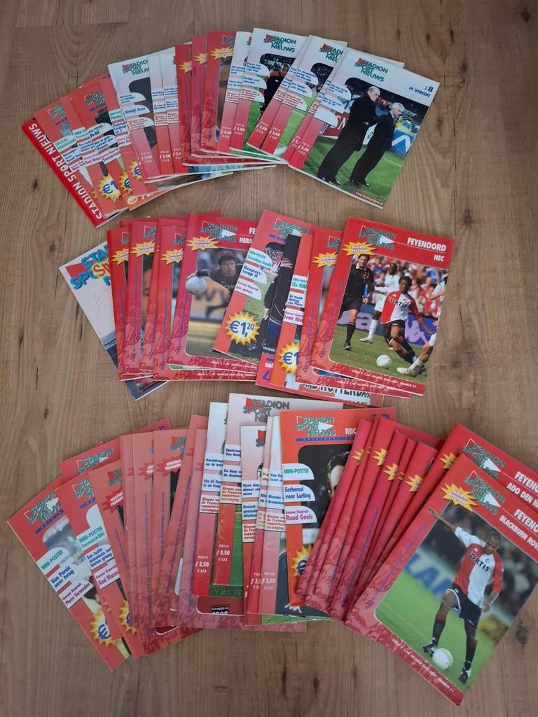 Feyenoord programmaboekjes Stadion Sport Nieuws, Verzamelen, Ophalen of Verzenden, Feyenoord, Boek of Tijdschrift