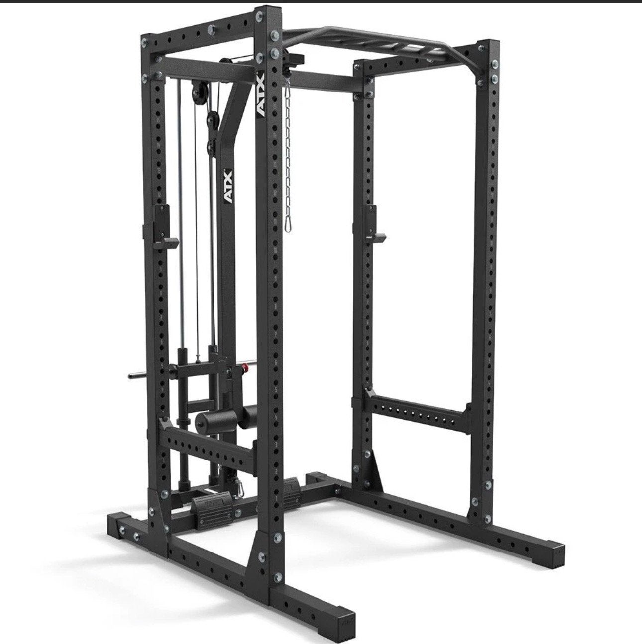 ATX Power Rack PRX-720 + Lat Pulley V2 + Dip Bars 500, Ophalen, Zo goed als nieuw, Krachtstation