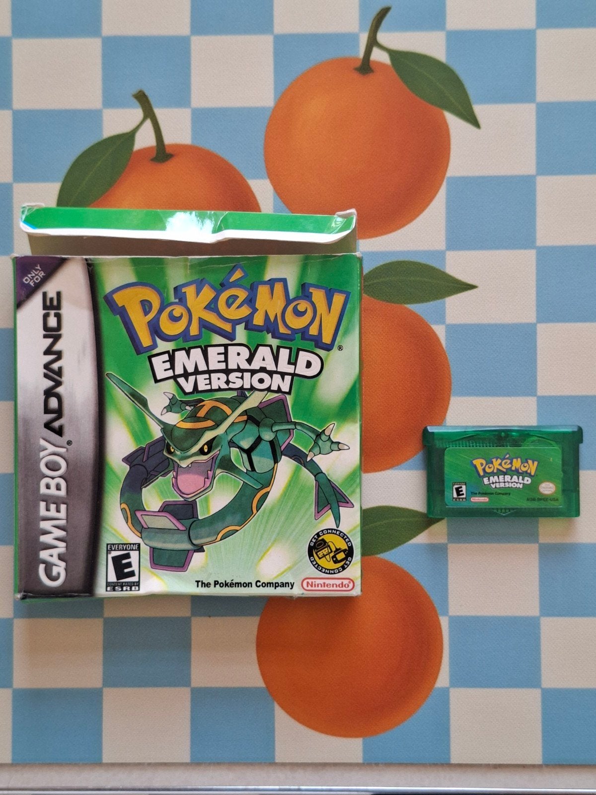 Pokémon Emerald Version Game Boy Advance (GBA), Gebruikt, 1 speler, Ophalen of Verzenden, Role Playing Game (Rpg)