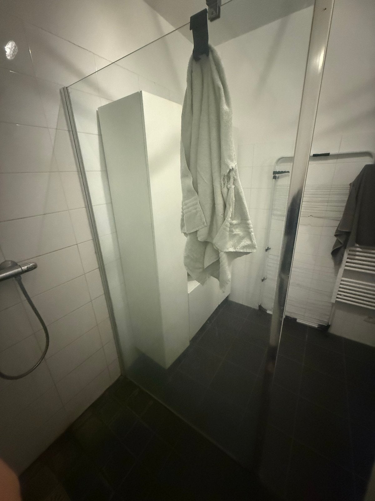 Glazen douchewand - Modern en functioneel, Ophalen, Gebruikt