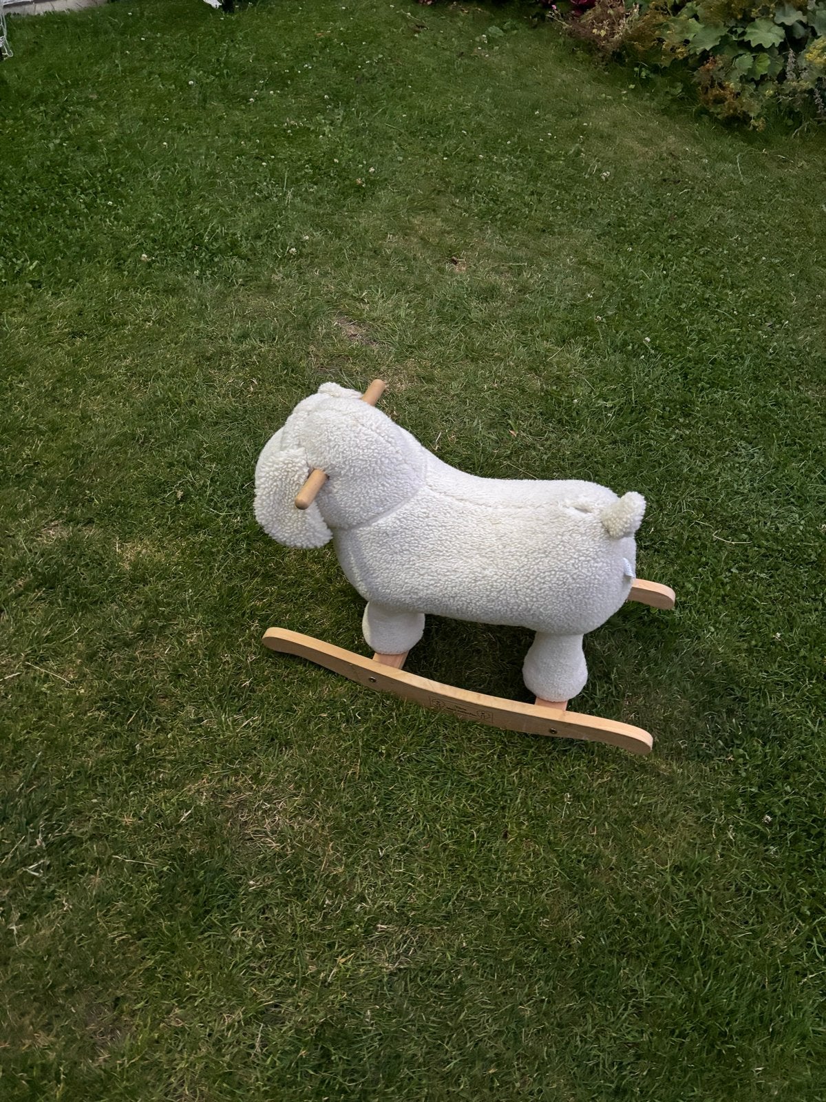 Schattig schaap hobbelpaard voor baby's en peuters, Ophalen, Gebruikt, Overige typen