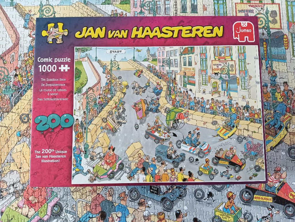 Legpuzzel, Ophalen, 500 t/m 1500 stukjes, Zo goed als nieuw, Legpuzzel