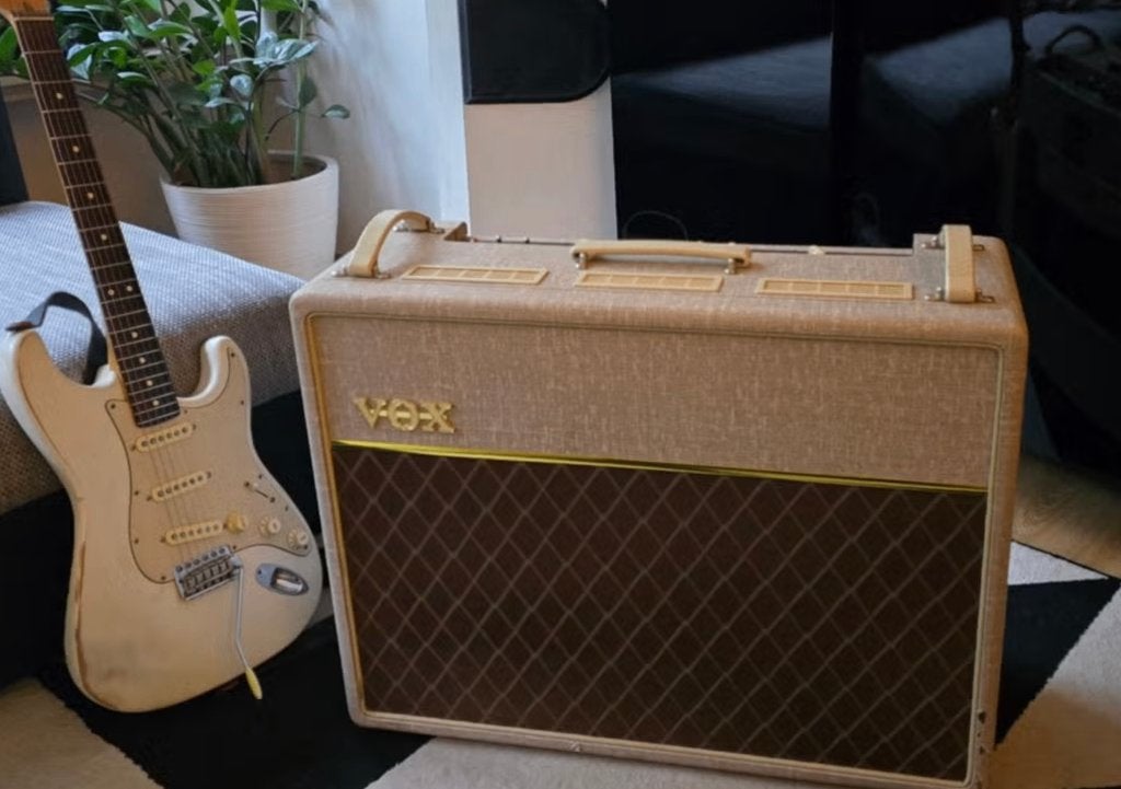VOX AC30 HW2 top boost blue alnico + greenback, Ophalen, Zo goed als nieuw, Minder dan 50 watt