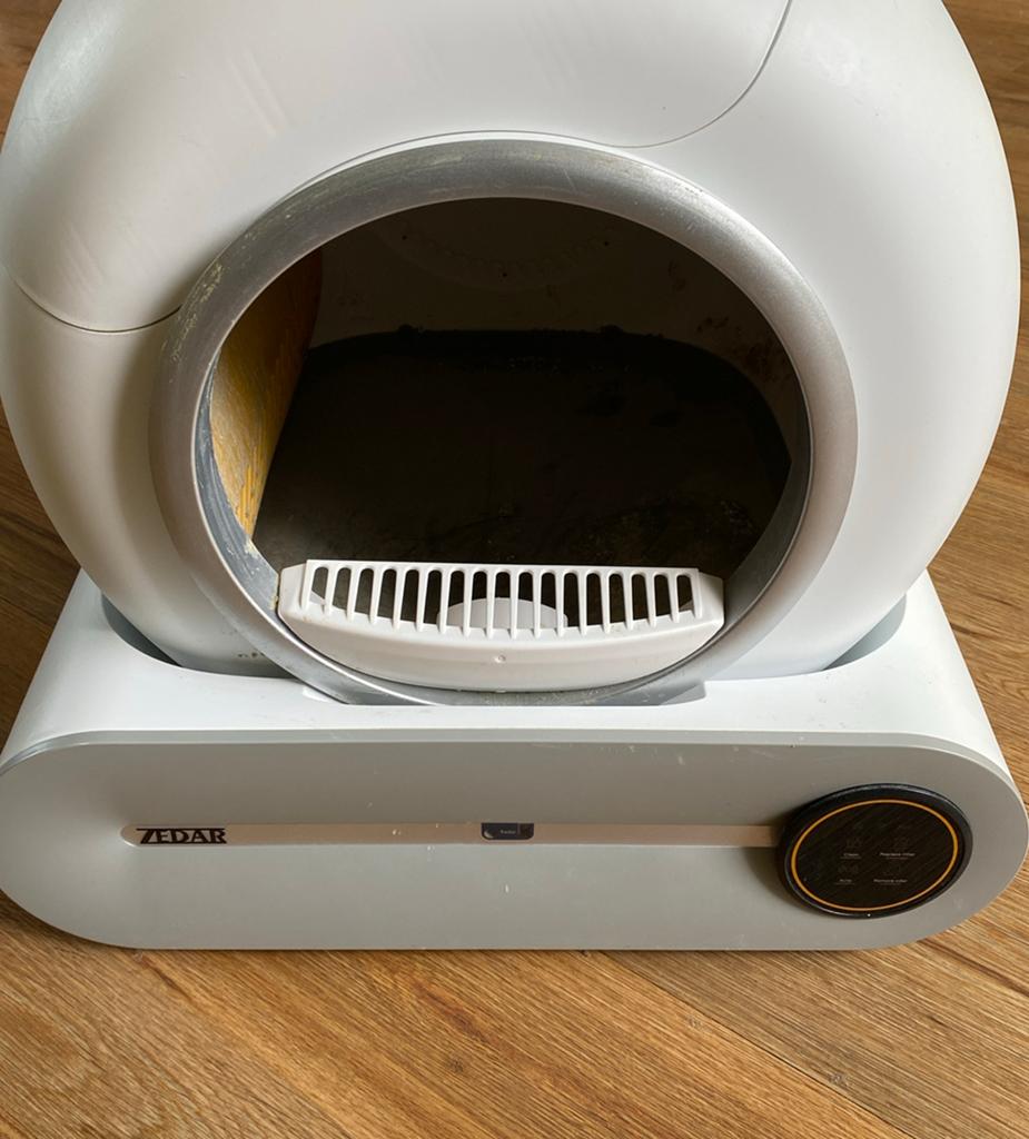 Automatische kattenbak, Dieren en Toebehoren, Kattenbakken, Ophalen of Verzenden, Zelfreinigend, Gebruikt