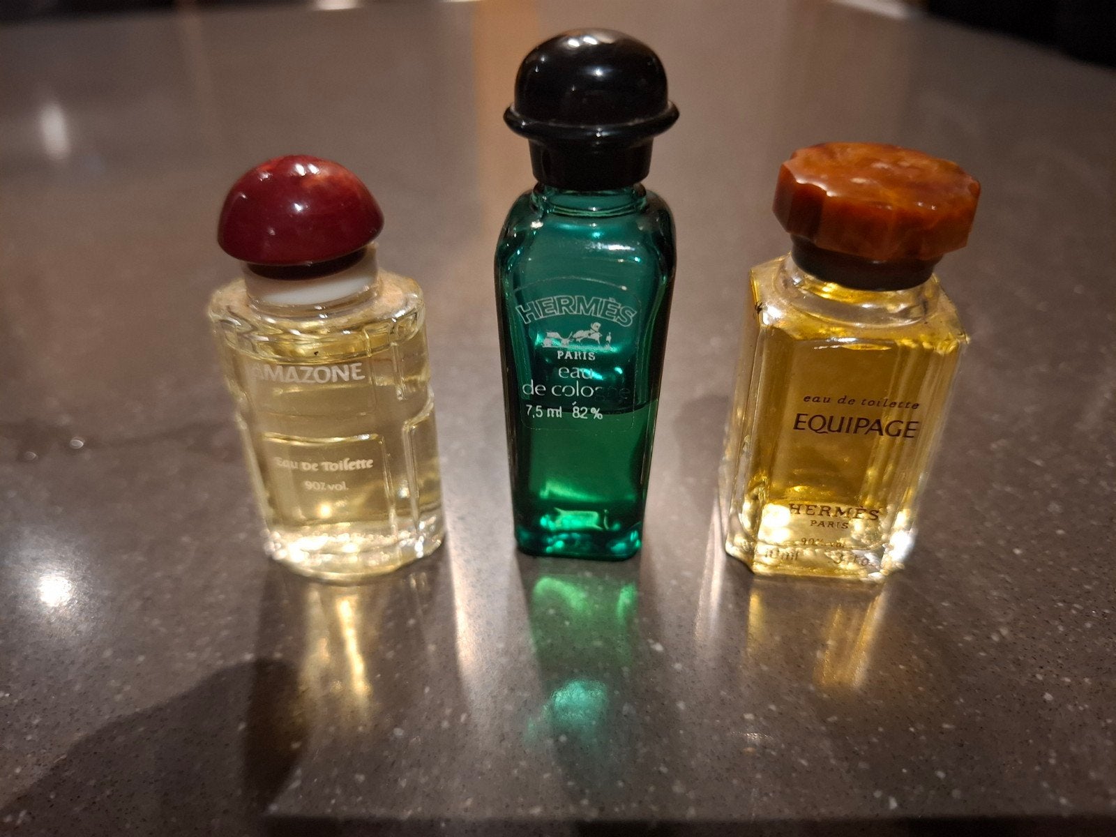 Hermes miniatuur parfum equipage amazone eau de cologne, Verzamelen, Ophalen of Verzenden, Miniatuur