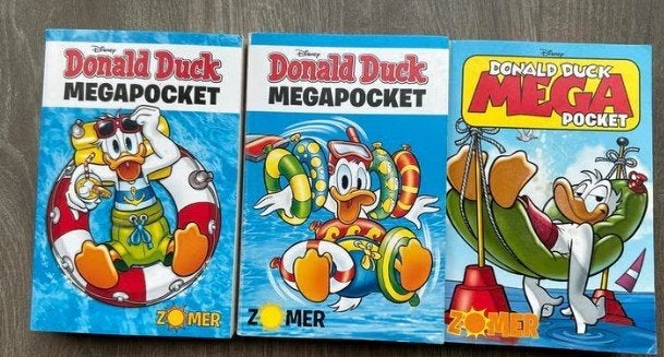 Donald Duck zomerpocket, Meerdere stripboeken, Ophalen of Verzenden, Zo goed als nieuw