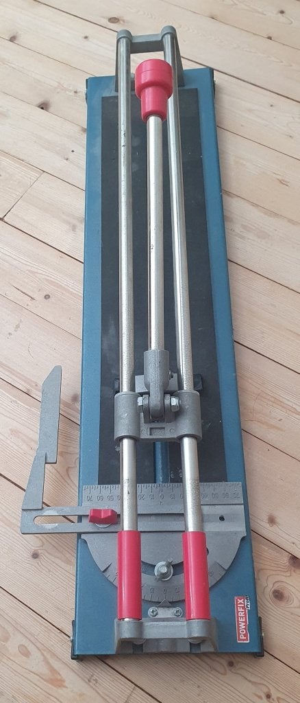 Powerfix Tegelsnijder 53 cm, Ophalen, Gebruikt, Snijgereedschap, Overige merken