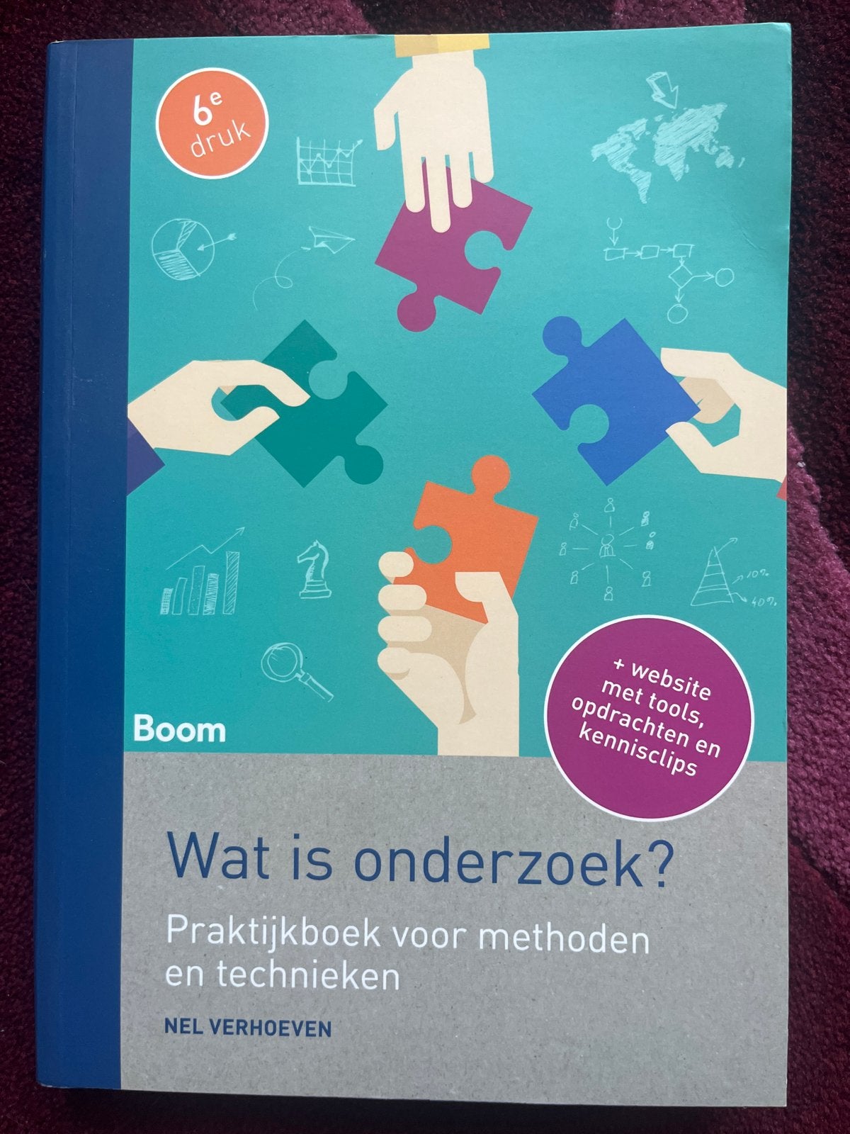 Wat is onderzoek? 6e druk - Praktijkboek methoden technieken, Boeken, Ophalen of Verzenden, Gamma, Zo goed als nieuw, HBO
