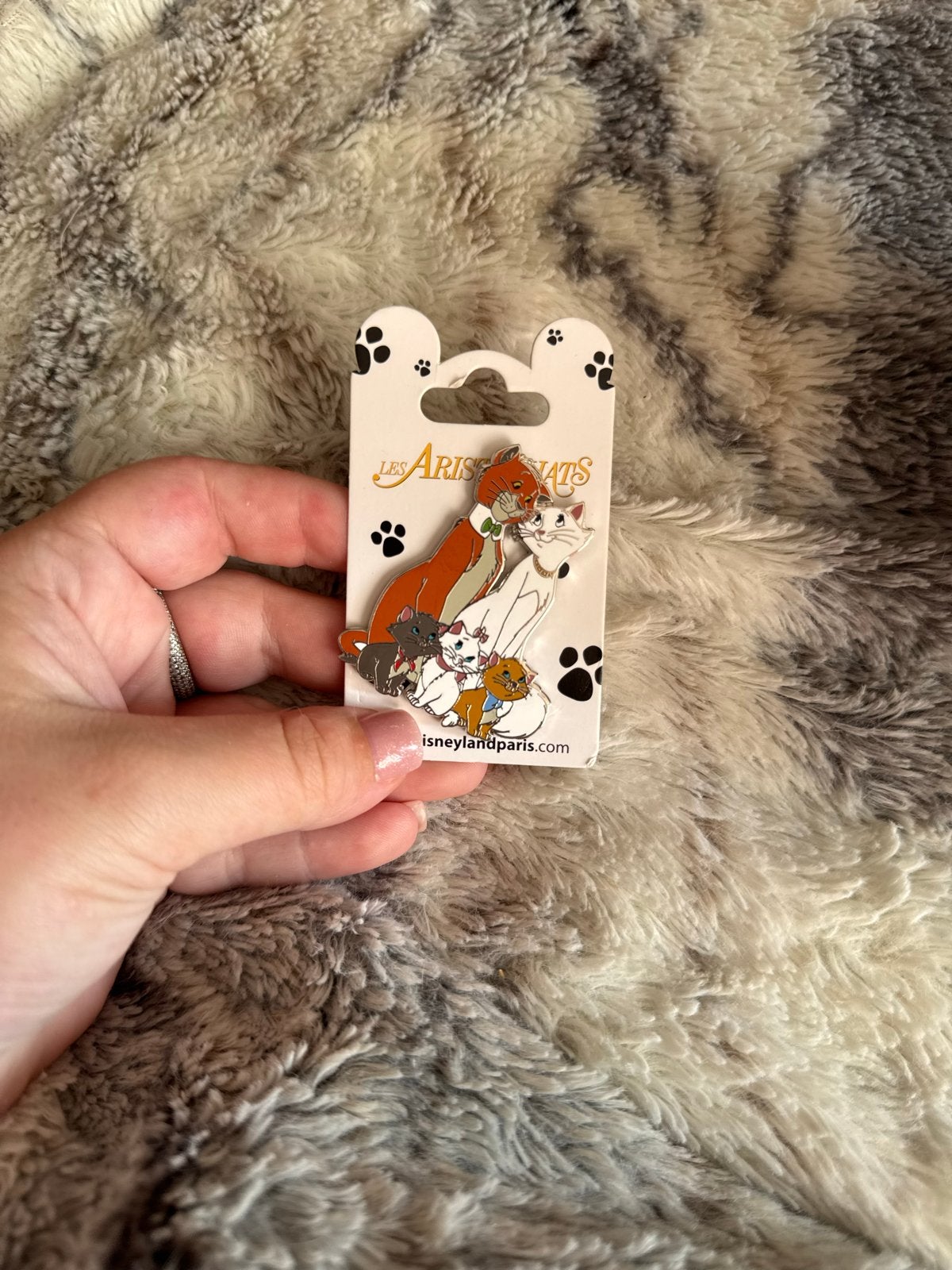 Disney Aristocats Pin - Marie, Toulouse, Berlioz, Verzamelen, Disney, Ophalen of Verzenden, Overige figuren, Nieuw, Overige typen