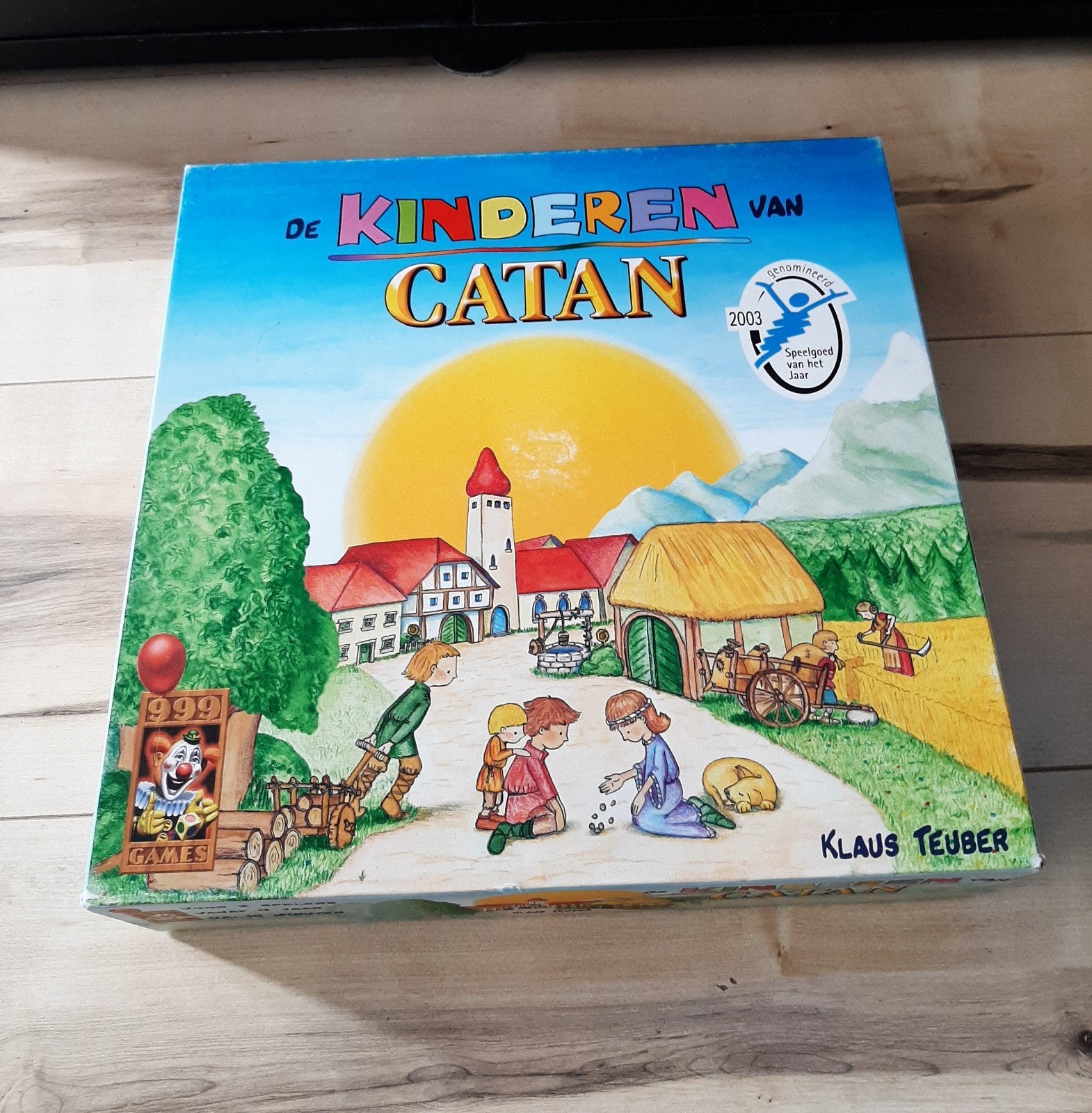 De Kinderen Van Catan - bordspel - vanaf 4 jaar, Ophalen of Verzenden, Zo goed als nieuw
