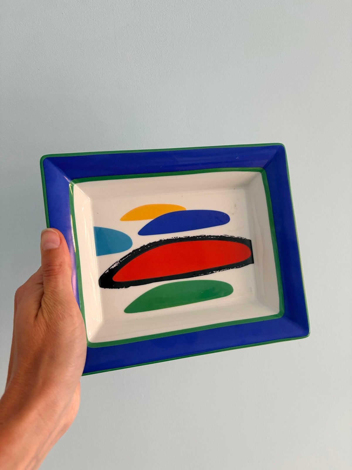 Limoges Porseleinen Schaal Barcelona 1995, Antiek en Kunst, Ophalen