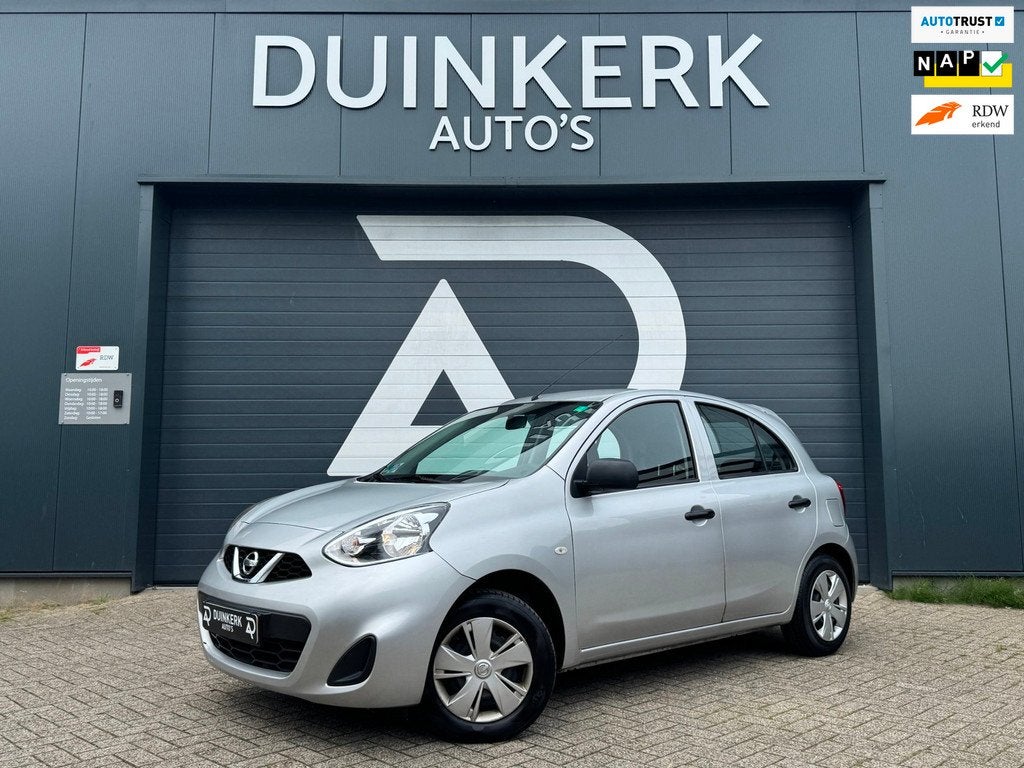 Nissan Micra 1.2 Visia Pack | Airco | Elektrische ramen | NA, Auto's, Nissan, Bedrijf, Te koop, Micra, ABS, Airbags, Airconditioning