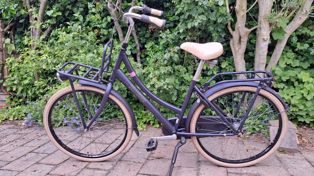 Batavus Amigo damesfiets, frame 43 cm, 26 inch, voordrager, Fietsen en Brommers, Terugtraprem, Gebruikt, Versnellingen, Batavus
