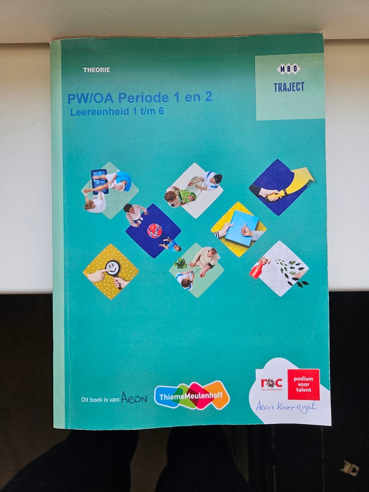 PW/OA Theorie en Profielboek MBO Traject, Ophalen, Zo goed als nieuw, MBO, ThiemoMeulenhoff