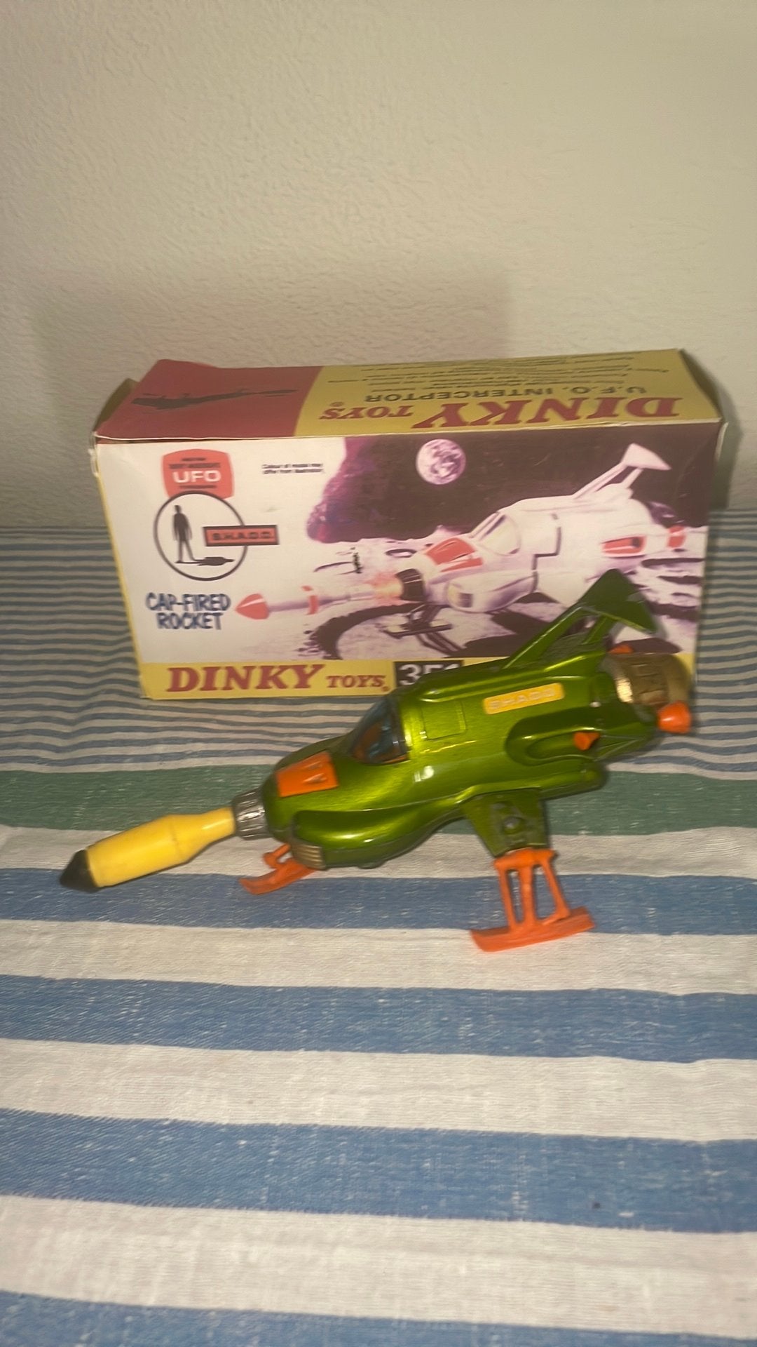 Ufo, Shado interceptor Dinky Toys, Ophalen of Verzenden, Zo goed als nieuw