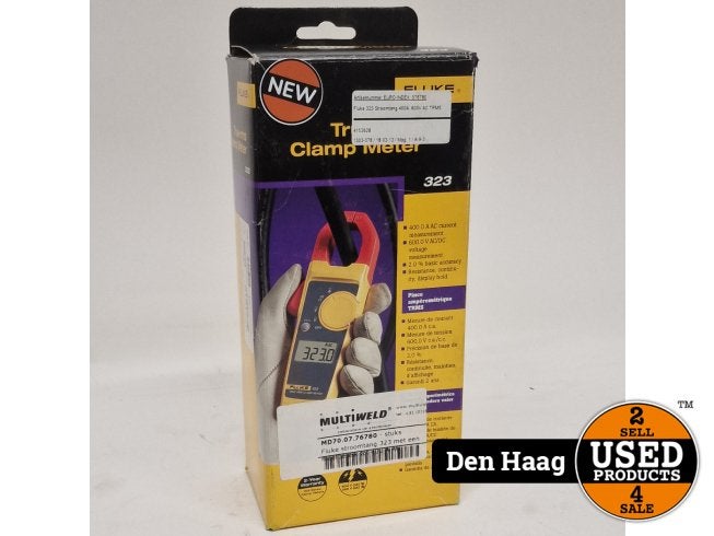 Fluke 323 True RMS Stroomtang 400A / 600V | Nieuw, Fluke, Nieuw, https://www.fluke.com/nl-nl/ondersteuning/contact, 6920 Seaway Blvd, Everett, WA 98203, Verenigde Staten