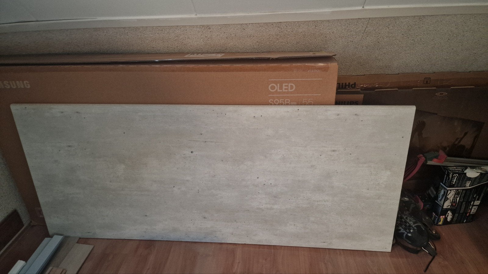 Aanrechtblad / Tafelblad 160x67 cm, Ophalen, Overige materialen, Gebruikt, 50 tot 100 cm