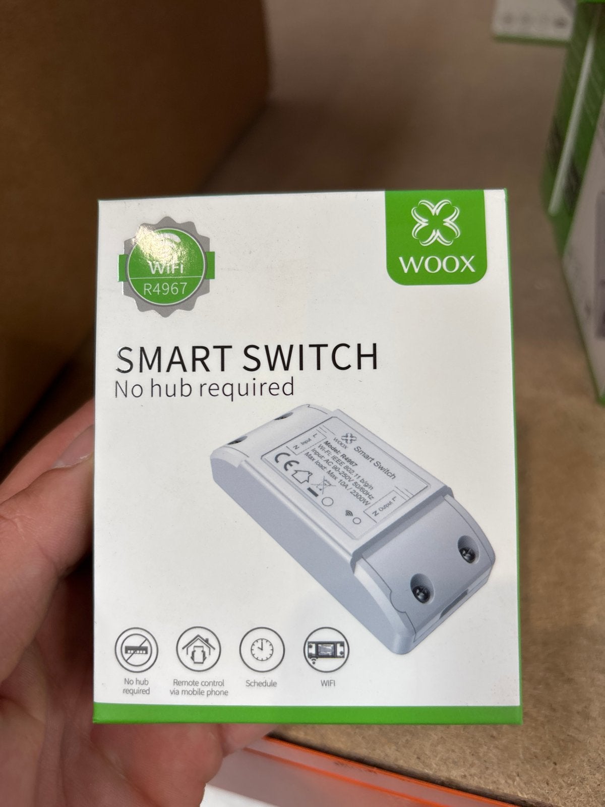 60x Woox Smart Switch R4967 - WiFi Schakelaar, Ophalen of Verzenden, Nieuw, Overige merken, Schakelaar