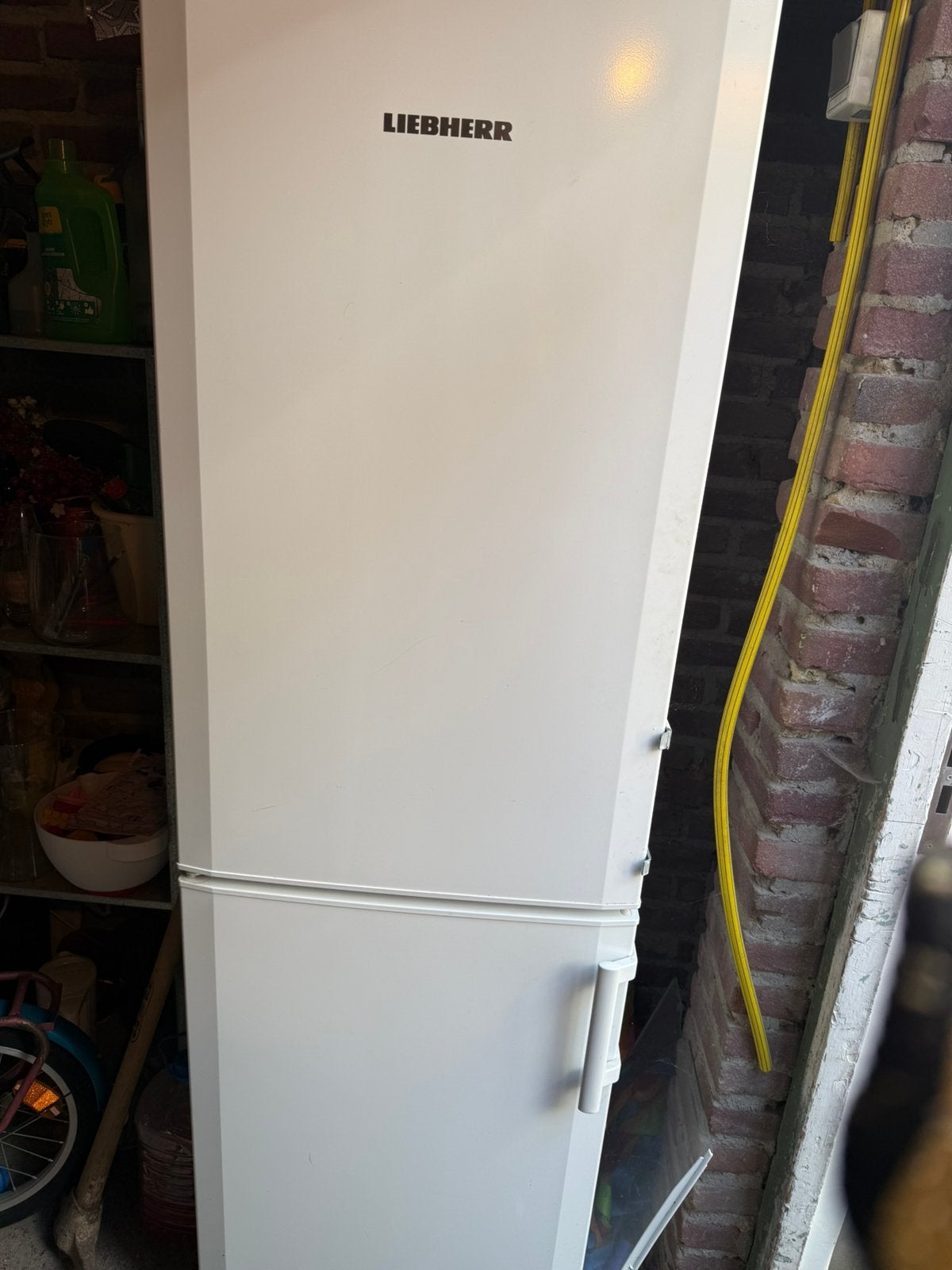 Te koop Liebherr koel- vries combinatie, Witgoed en Apparatuur, Koelkasten en IJskasten, Ophalen, Gebruikt, 200 liter of meer