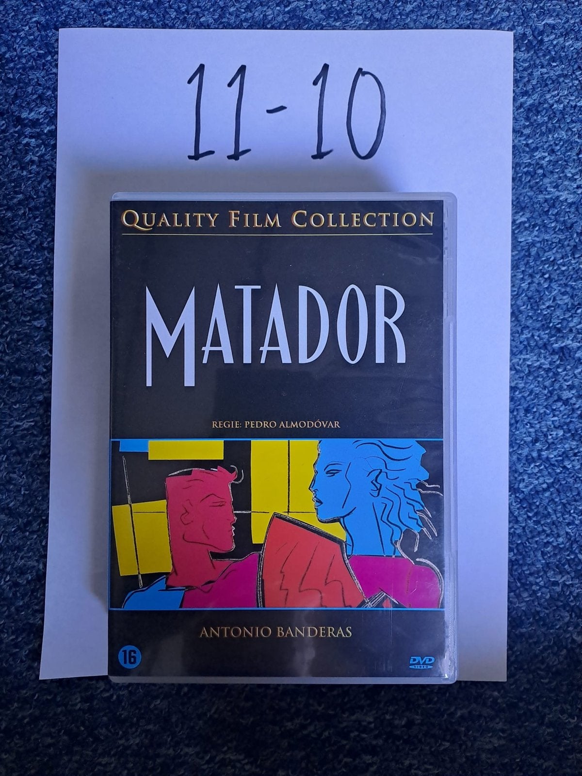 Matador DVD - Quality Film Collection (Pedro Almodóvar), Vanaf 16 jaar, Ophalen of Verzenden, Zo goed als nieuw