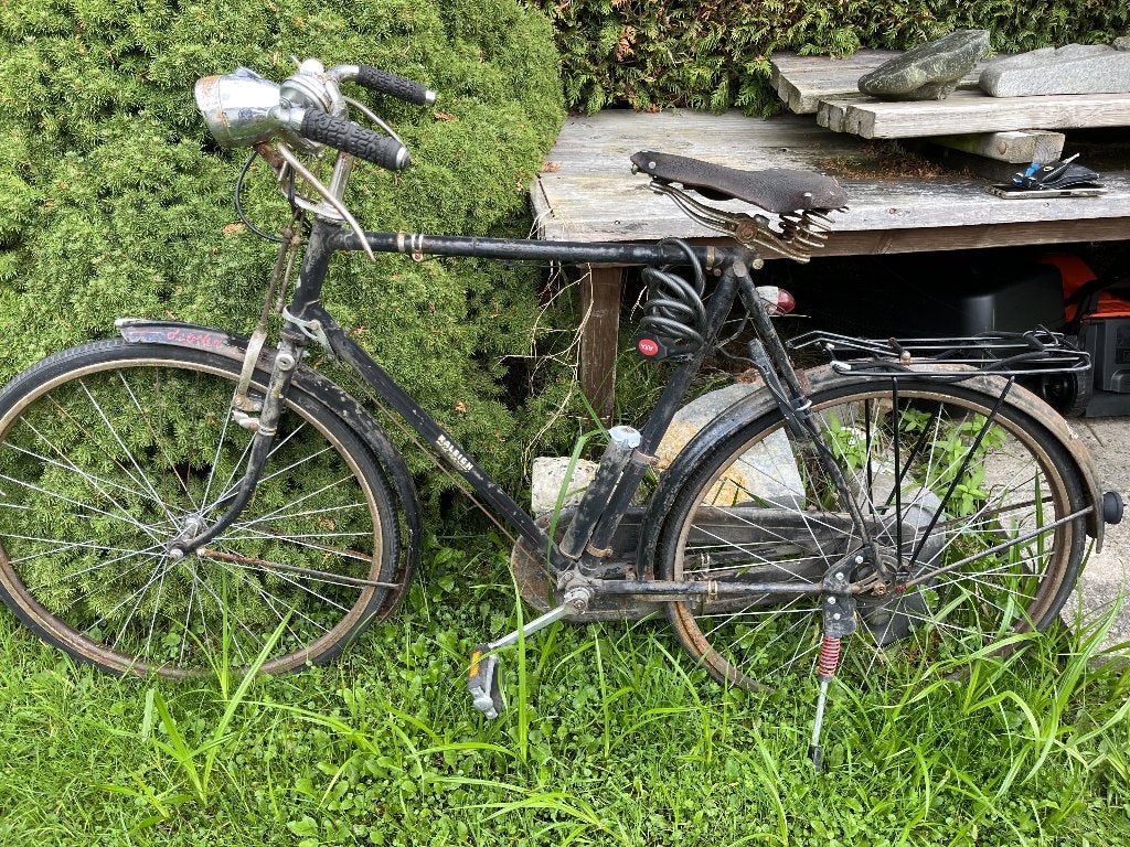 oldtimer fiets, Fietsen en Brommers, Ophalen, Velgrem, 55 tot 59 cm, Raleigh