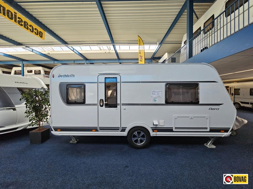 Dethleffs Aero 470 FR VOORTENT/ MAXXFAN, Caravans en Kamperen, Rondzit, Bedrijf, Overige typen, Dethleffs
