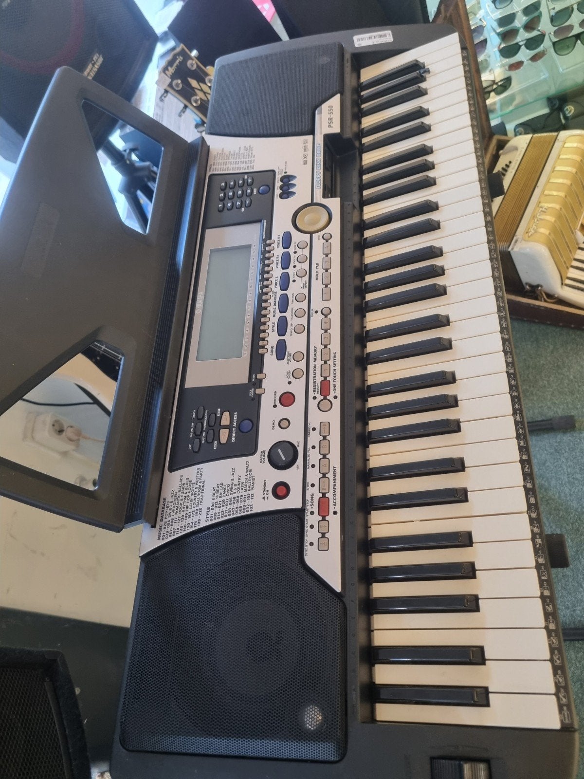 Yamaha PSR-550 Keyboard, Muziek en Instrumenten, Ophalen, Bvt, 61 toetsen, Yamaha