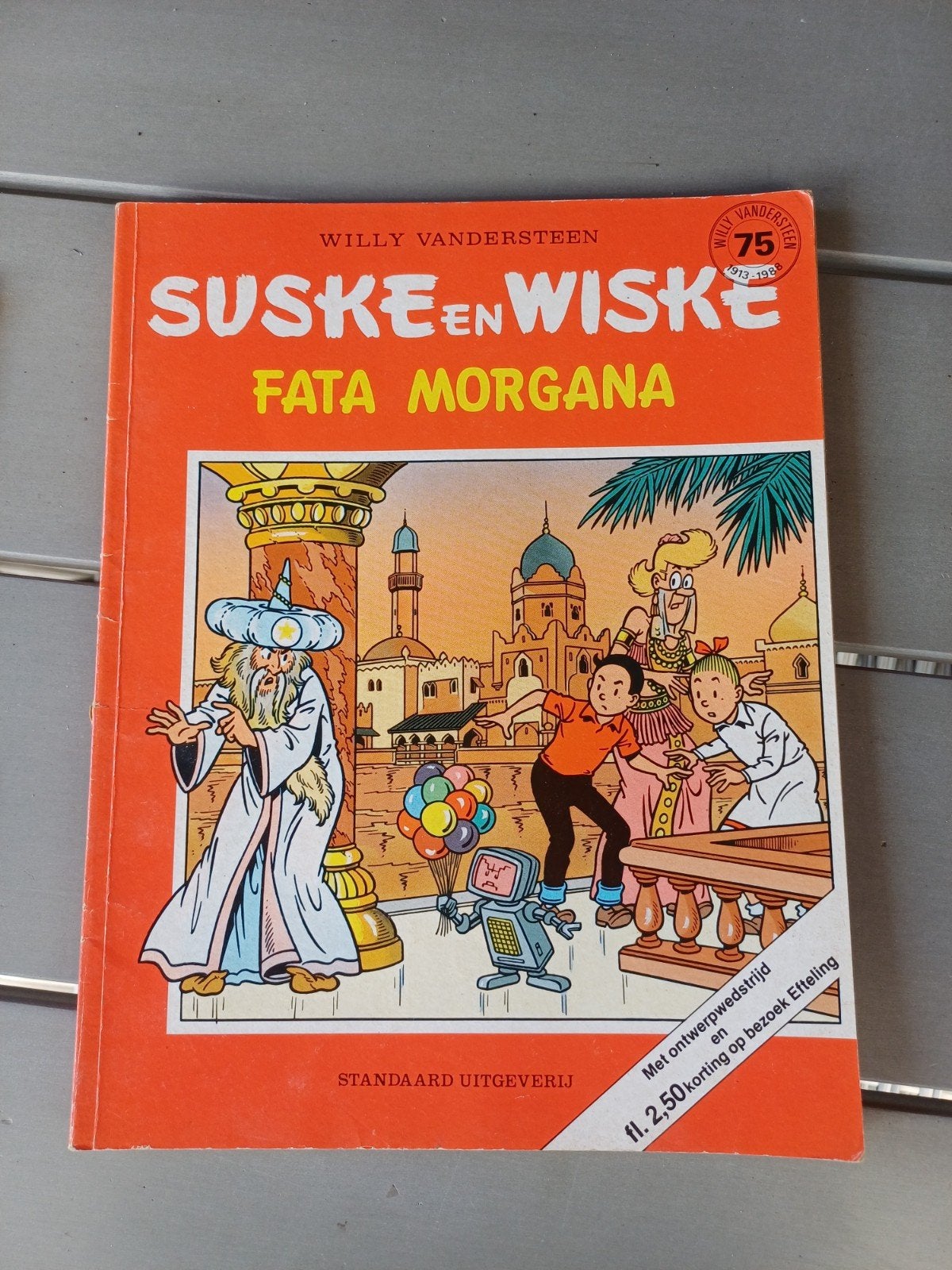 Suske en Wiske - Fata Morgana, Eén stripboek, Ophalen of Verzenden, Gelezen, Willy Vandersteen