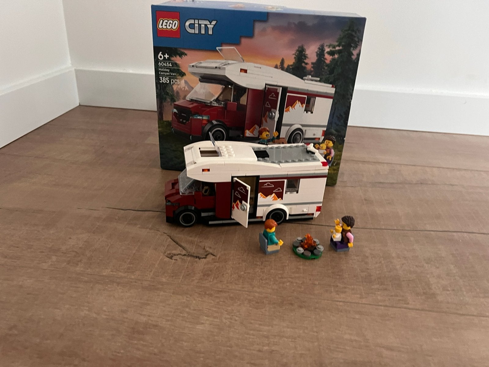 LEGO City Campervan 60454 - Zo goed als nieuw, Ophalen of Verzenden, Zo goed als nieuw, Overige merken
