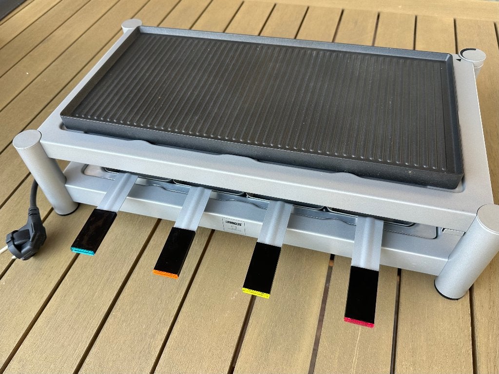 Gourmetstel Princess Jan des Bouvrie, Ophalen, Zo goed als nieuw, Elektrisch, Fondueset