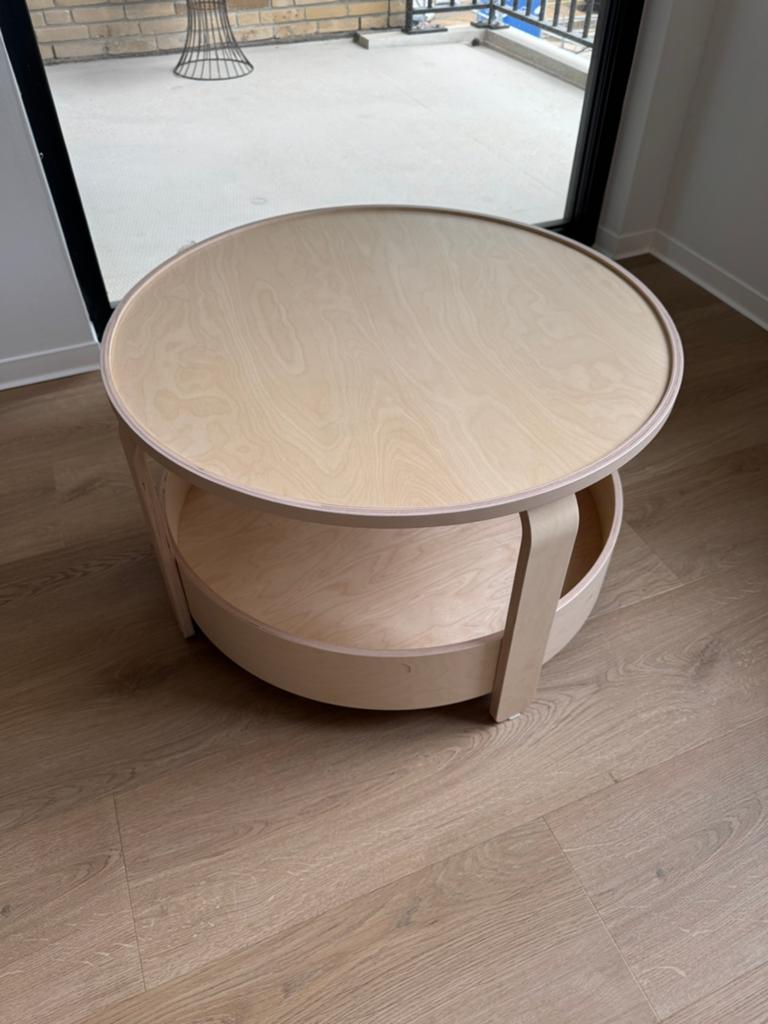 Salon tafel Ikea BORGEBY, Huis en Inrichting, Tafels | Salontafels, Zo goed als nieuw, Minder dan 50 cm, 50 tot 100 cm, 50 tot 100 cm