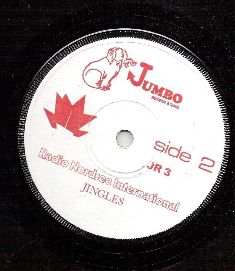 Radio Nordsee International Jingles- Off Shore RAdio single, Ophalen, Gebruikt, Pop