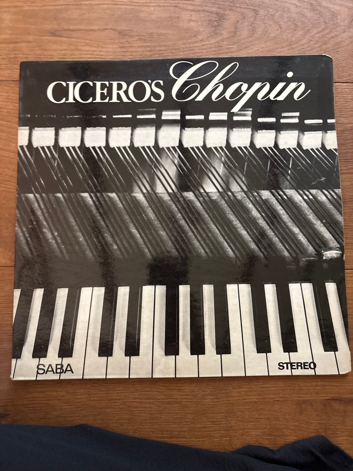 Cicero's Chopin - Klassieke LP - Saba Stereo, LP, Gebruikt, Chopin, Ophalen of Verzenden