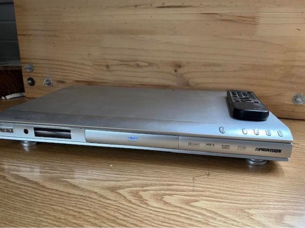 DVD speler provision, Ophalen, Zo goed als nieuw