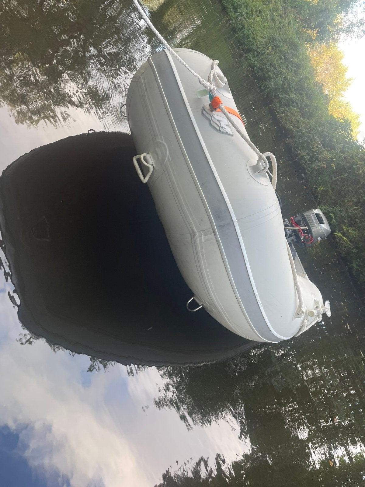 Quicksilver met 8pk 2t mariner, Ophalen of Verzenden, Zo goed als nieuw