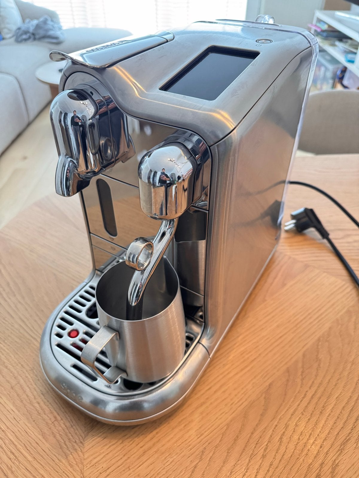 Sage Creatista Pro - topmodel Nespresso machine, Ophalen, Espresso apparaat, Zo goed als nieuw, 1 kopje