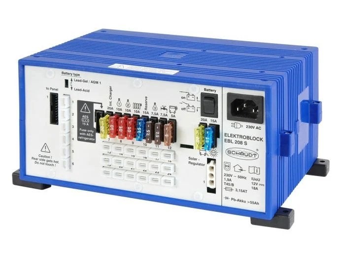 Schaudt EBL 208S 10A, Caravans en Kamperen, Kampeeraccessoires, Nieuw, Ophalen of Verzenden