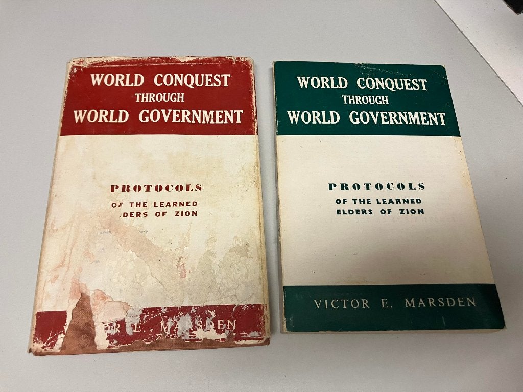 World conquest through world government Protocols Zion, Ophalen of Verzenden, Gelezen